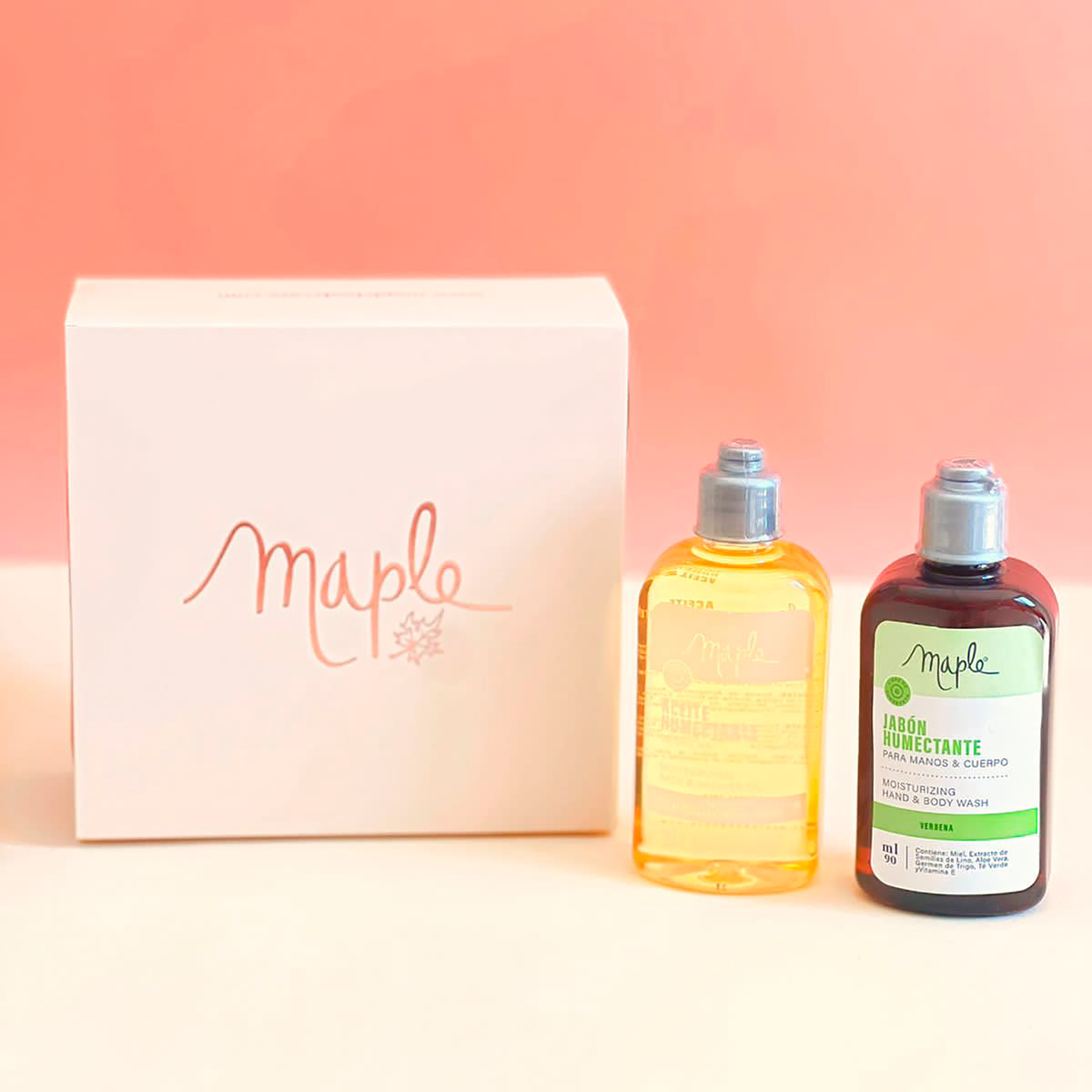 KIT VIAJERO CON ACEITE MAPLE