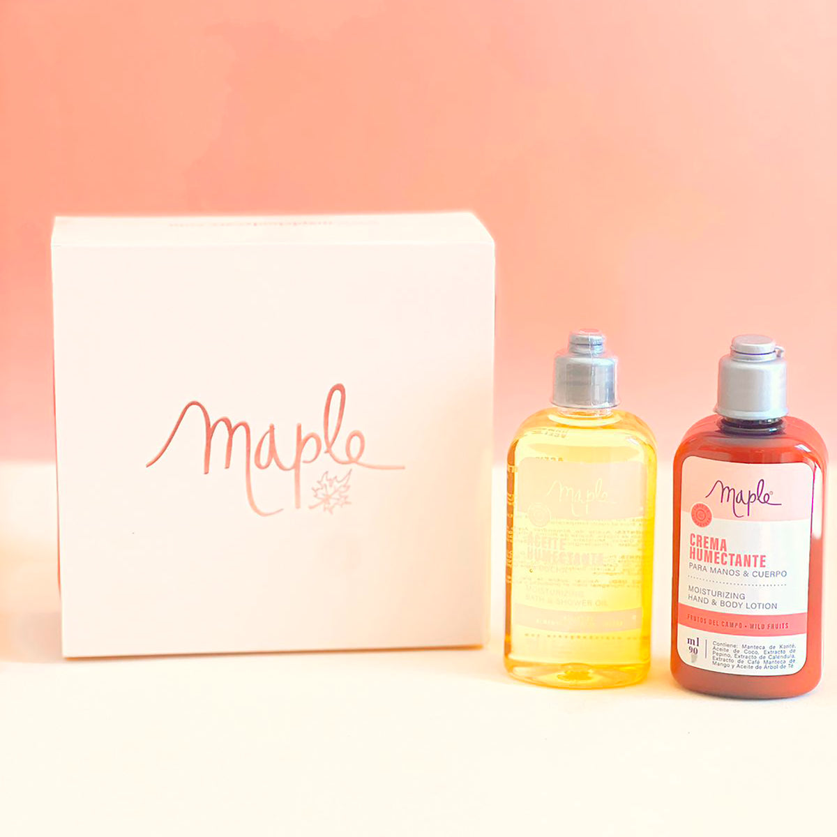 KIT VIAJERO CON ACEITE MAPLE